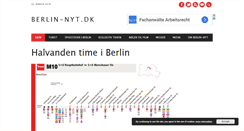 Desktop Screenshot of berlin-nyt.dk