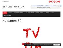 Tablet Screenshot of berlin-nyt.dk